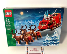 LEGO 40499 Santa's Sleigh Christmas Santa Claus 343 pieces SEALED! NEW!
