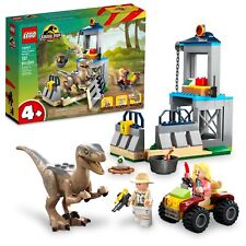LEGO 76957 Jurassic Park Velociraptor Escape Learn to Build Dinosaur Toy