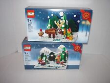 LEGO Christmas -Santa's Front Yard (40484) and Winter Elves Scene (40564) Sealed