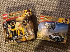 LEGO Indiana Jones Escape from the Lost Tomb 77013 and Fighter Plane Chase 77012