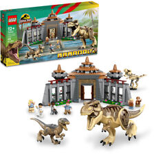 LEGO® Jurassic World™ Visitor Center: T. rex & Raptor Attack 76961 [New Toy] B