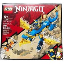 Lego Ninjago 71760 Jays Thunder Dragon EVO Blue Retired Stocking Stuffer Gift