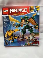 LEGO Ninjago Dragons Rising Lloyd Arin's Ninja Team Mechs # 71794*New
