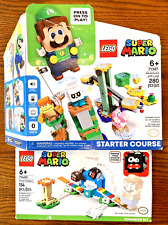 Lot of 2 LEGO Super Mario Adventures With Luigi 71387 Fuzzy Flippers 71405