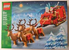 LEGO 40499 Santa's Sleigh Reindeer Christmas Brand New Factory Sealed Box 