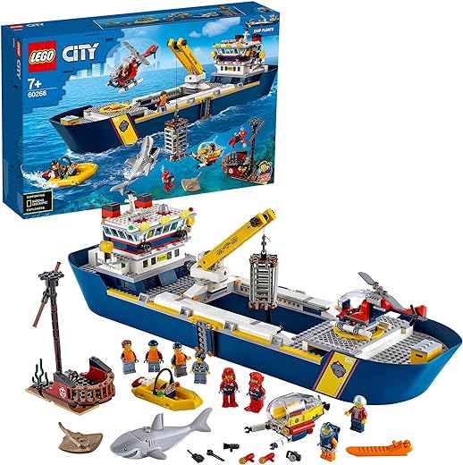 LEGO 60266 City Oceans The Ocean Exploration Boat