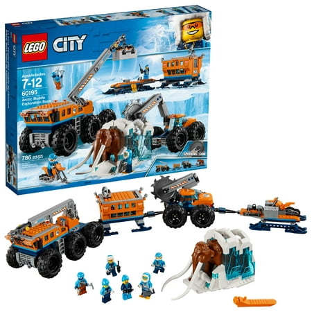 Lego 6212400 City Arctic Mobile Exploration Base Camp Toddler Kids Toy Set