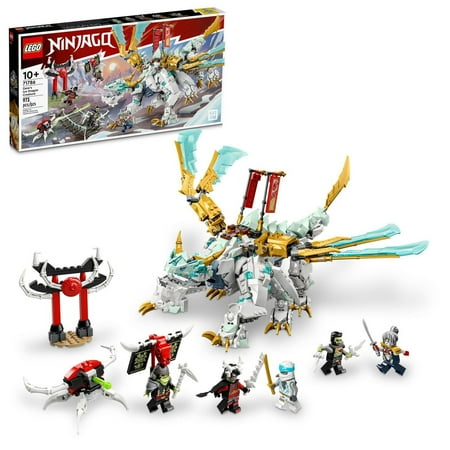 Lego 6425922 Ninjago Zane's Ice Dragon Creature 71786 Toy Building Kit, 973 Pieces