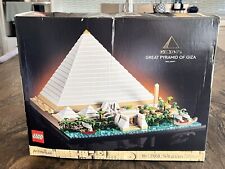 LEGO ARCHITECTURE: Great Pyramid of Giza (21058) OPEN BOX (EVERYTHING SEALED)