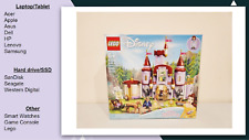 LEGO Disney 43196 Belle and the Beast’s Castle Building Set, New, Sealed