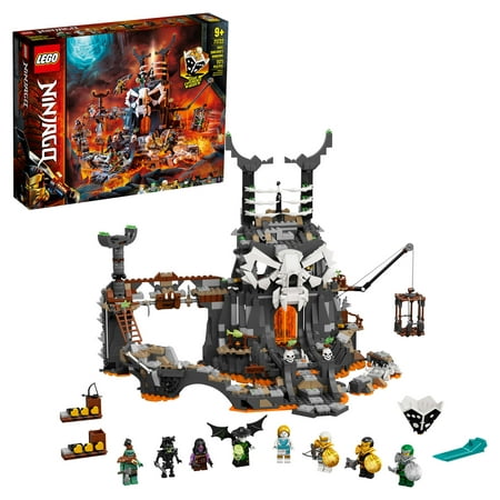 LEGO NINJAGO Skull Sorcerer’s Dungeons 71722 Dungeon Playset Building Toy (1,171 Pieces)