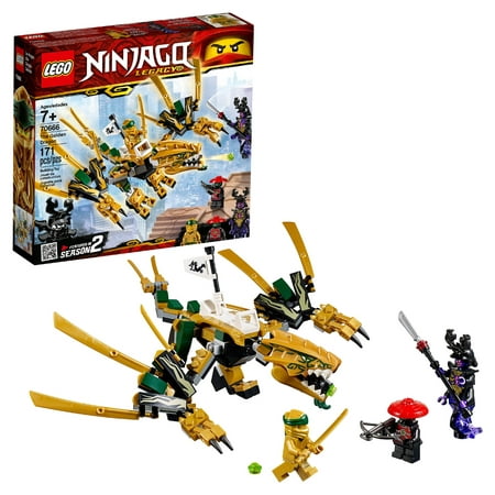 LEGO Ninjago The Golden Dragon Building Set 70666 (171 Pieces)