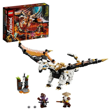 LEGO NINJAGO Wu’s Battle Dragon 71718 Ninja Battle Building Toy for Kids (321 Pieces)