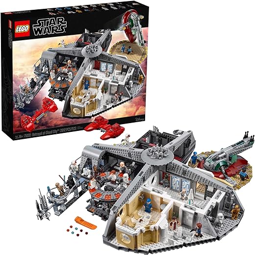 LEGO Star Wars: The Empire Strikes Back Betrayal at Cloud City 75222 Building Kit, New 2020 (2812 Pieces)