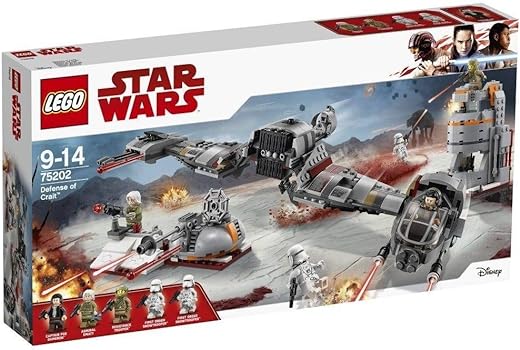 LEGO Star Wars: The Last Jedi Defense of Crait 75202 Building Kit (746 Piece)